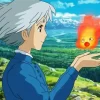 Calcifer Howls Moving Castle Diamond Painting