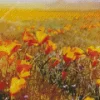 California Poppy Field Diamond Painting