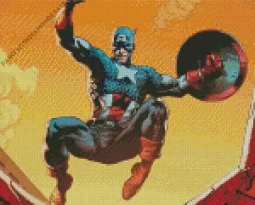 Captain America Diamond Painting