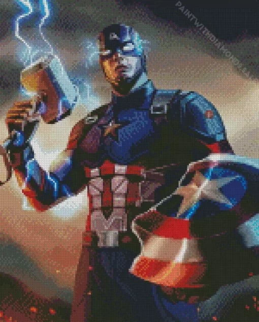 Captain America Diamond Paintings