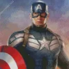 Captain America Character Diamond Painting