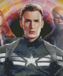 Captain America Characters Diamond Painting