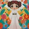 Cartoon Princess Leia diamond paints