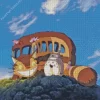 Catbus My Neighbor Totoro Diamond Dotz