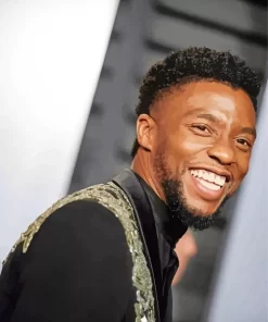 Chadwick Boseman Black Panther Diamond Painting