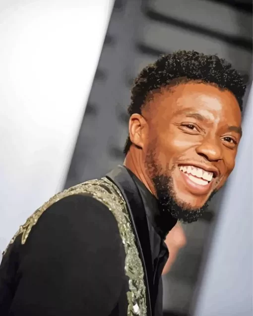 Chadwick Boseman Black Panther Diamond Painting