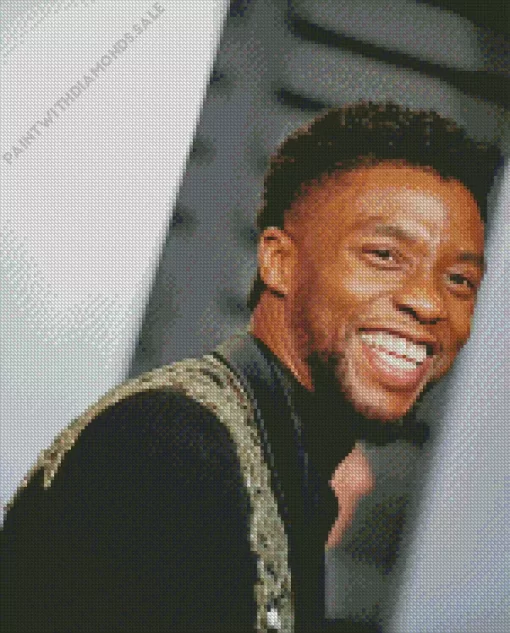 Chadwick Boseman Black Panther Diamond Painting