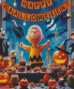 Charlie Brown Halloween Diamond Paintings