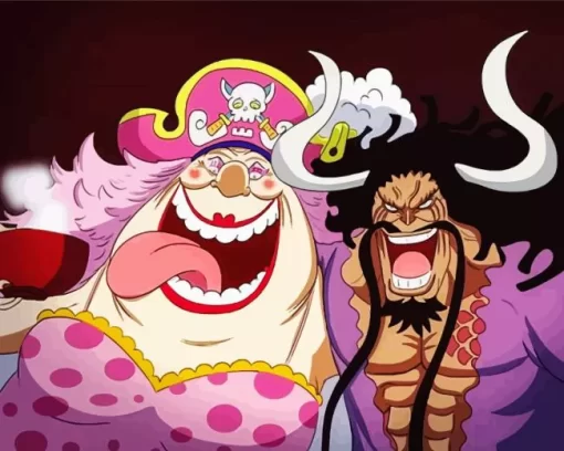 Charlotte Linlin And Kaido One Piece Diamond Paintings