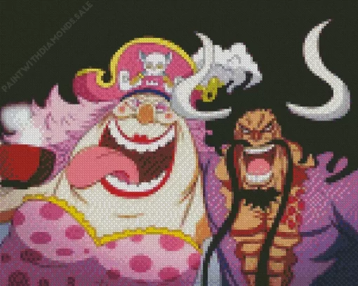 Charlotte Linlin And Kaido One Piece Diamond Paints