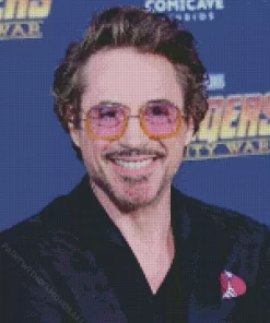 Charming Robert Downey JR Diamond Painting