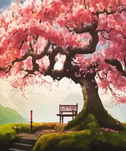 Cherry Blossom Diamond Painting