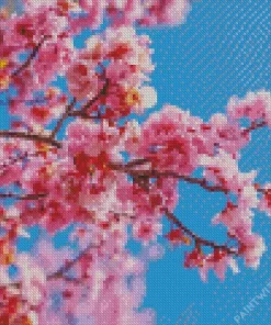 Cherry Blossoms Tree Diamond Painting