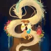 Chihiro And Haku Spirited Away Diamond Paints