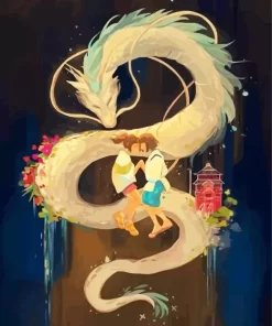 Chihiro And Haku Spirited Away Diamond Paints