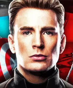 Chris Evans The Avengers Diamond Painting