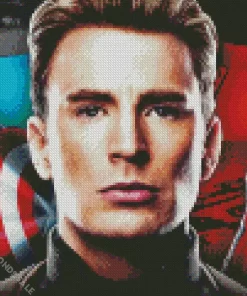 Chris Evans The Avengers Diamond Painting