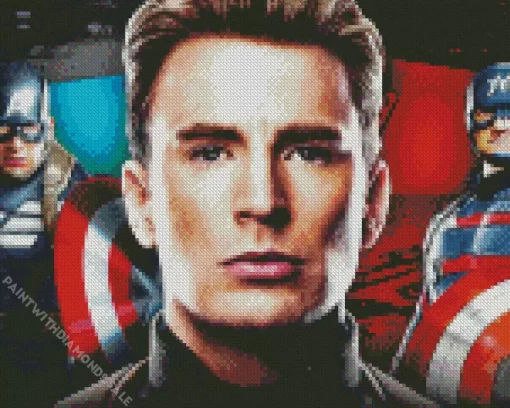 Chris Evans The Avengers Diamond Painting