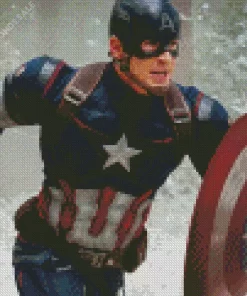 Chris Evans In The Avengers Diamond Painting