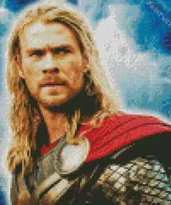 Chris Hemsworth The Avengers Diamond Painting