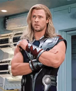 Chris Hemsworth In The Avengers Diamond Painting