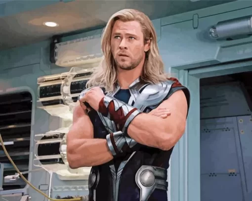 Chris Hemsworth In The Avengers Diamond Painting