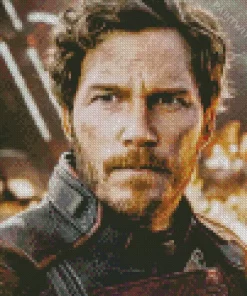 Chris Pratt in Guardians Of The Galaxy Diamond Painting