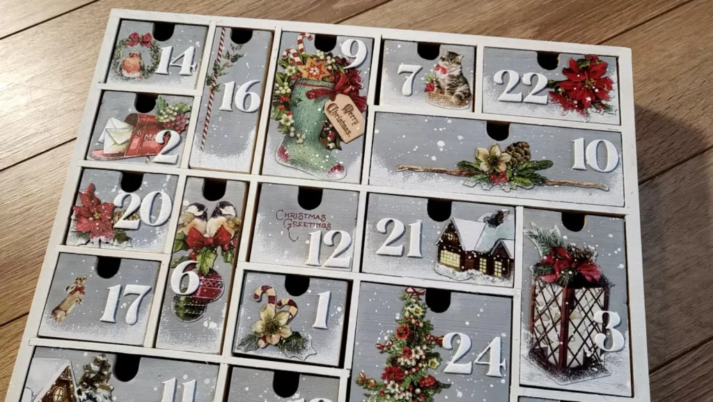 DIY Advent Calendar Christmas Spirit