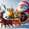 Christmas Minions Diamond Paintings