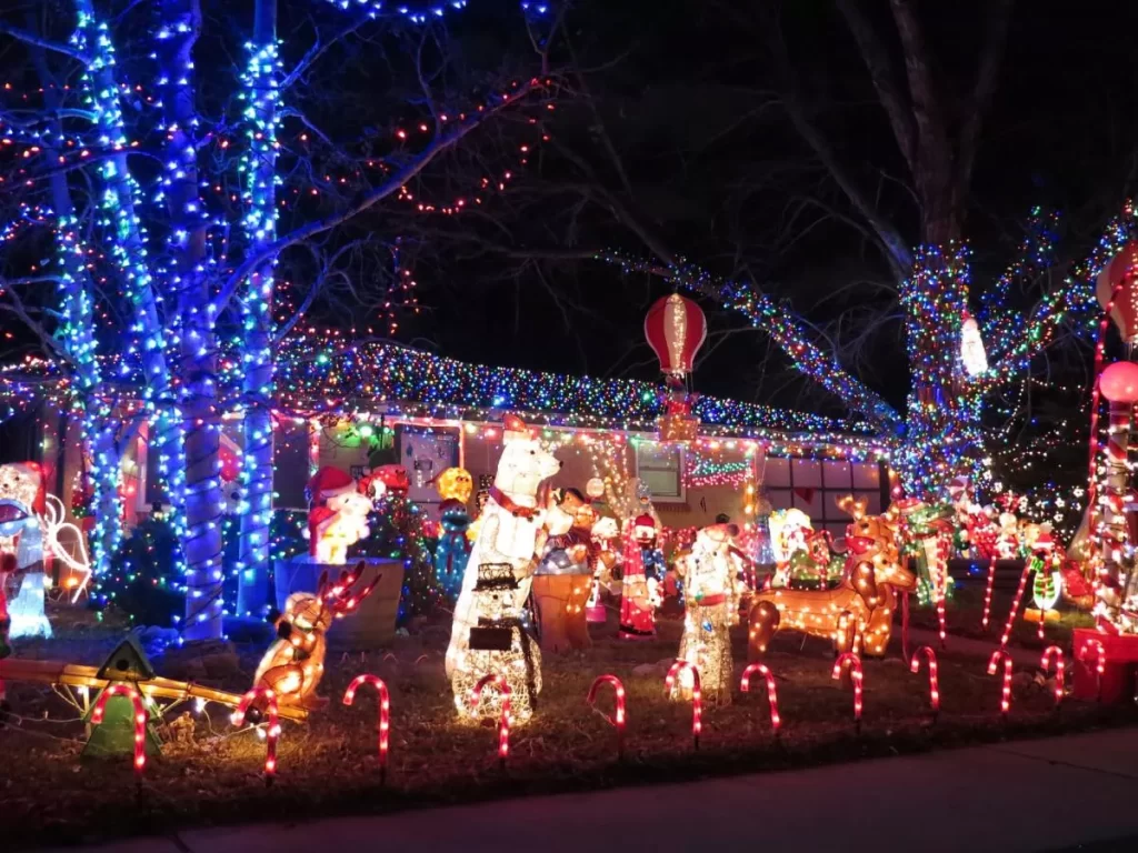 Take a Christmas Light Tour