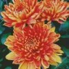 Chrysanthemum Flowers Diamond Painting