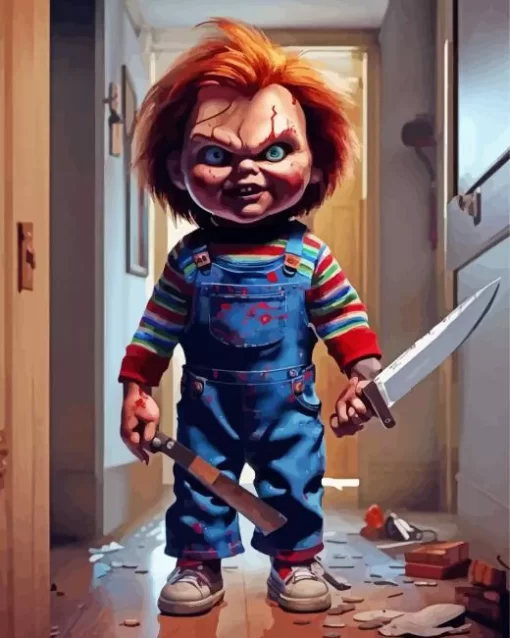 Chucky Doll Diamond Paintings