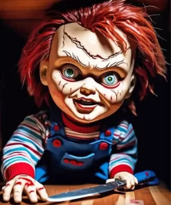 Chucky Doll Movie Diamond Paintings