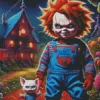 Chucky Horror Film Diamond Dotz