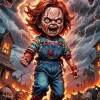 Chucky Horror Movie Diamond Paintings