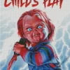 Chucky Movie Poster Diamond Dotz