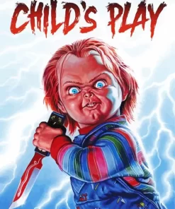 Chucky Movie Poster Diamond Paintings