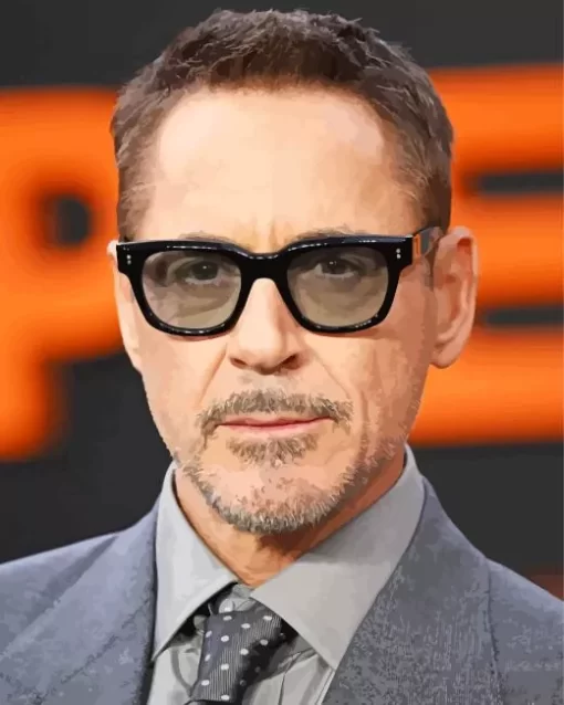 Classy Robert Downey JR Diamond Painting