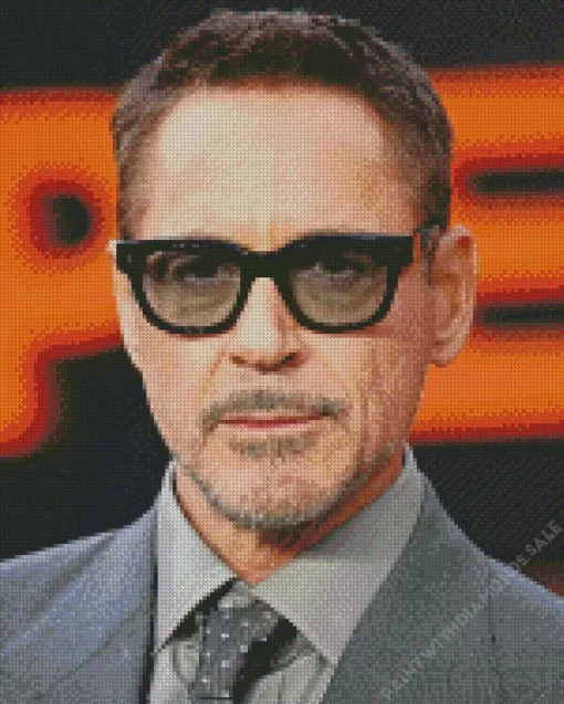 Classy Robert Downey JR Diamond Painting