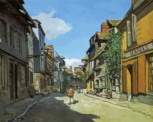 La Rue de la Bavolle a Honfleur Diamond Painting