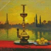 Claude Monet Hookah Diamond Paintings