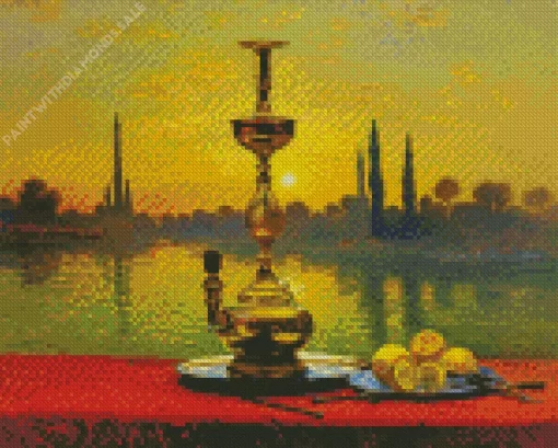 Claude Monet Hookah Diamond Paintings