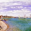 The Regattas at Sainte Adresse Diamond Paintings