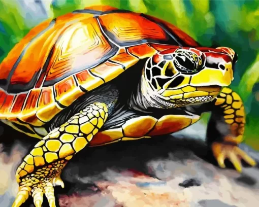 Close Up Turtle Diamond Painting