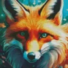 Close Up Fox Diamond Painting