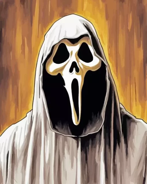 Creepy Ghostface Diamond Paintings