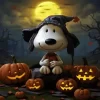 Cute Snoopy Halloween Diamond Paintings