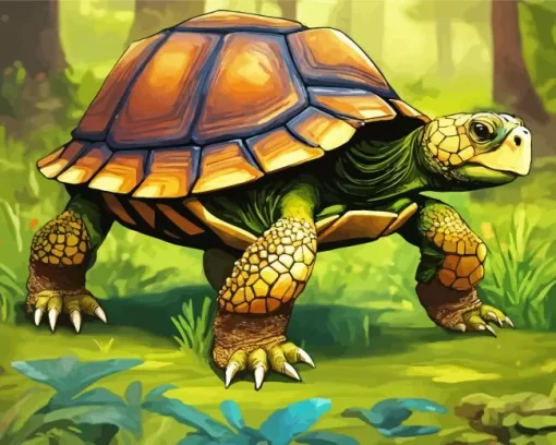 Cute Tortoise Diamond Painting