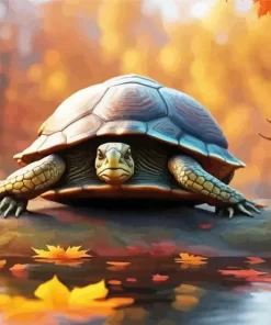 Cute Turtle Diamond Painting