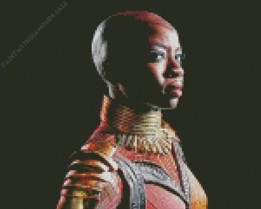 Danai Gurira Black Panther Diamond Painting